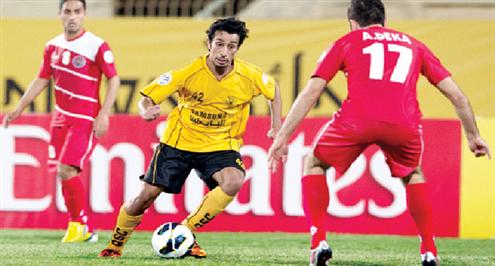 الرائد يرغب في استعارة الحشان لاعب القادسية الكويتي